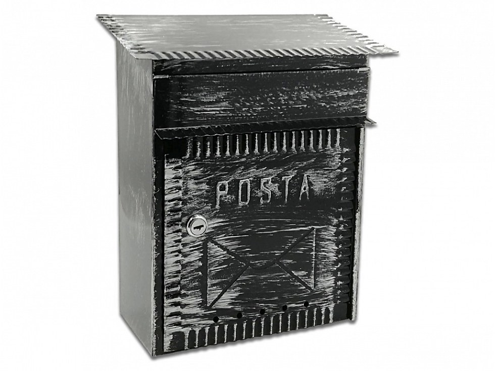 Poštovní schránka Roman černá 270x320x110 - Poštovní schránky, pokladny