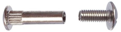 Spojovací kování M6 Ni 36mm - Příslušenství nábytkové