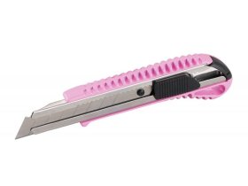 Odlamovací nůž Alu 18mm růžový