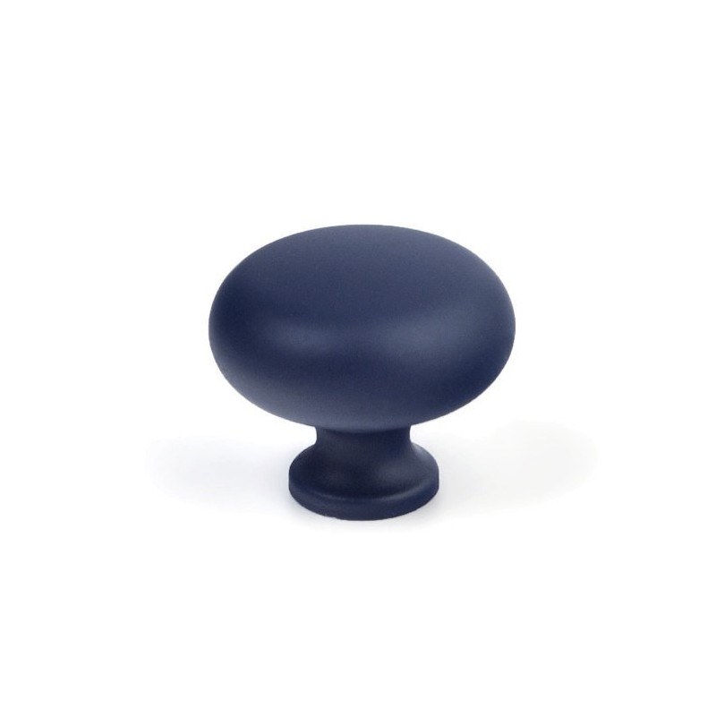 Knopka soft touch 16601 tmavě modrá - Úchytky, madla, knopky Úchytky nábytkové, hrazdy, knopky Knopky