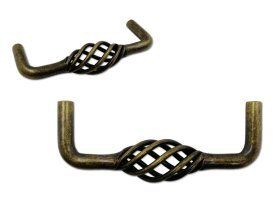 Úchytka Vendula rustiko 96mm bronz