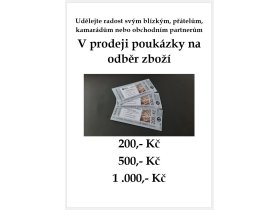 Poukázka 200,- Kč