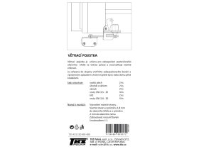 Větrací pojistka 2 S2 lak 2530245rr