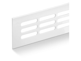 Mřížka větrací 100x600 bílá