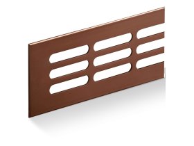 Mřížka větrací 100x600 bronz