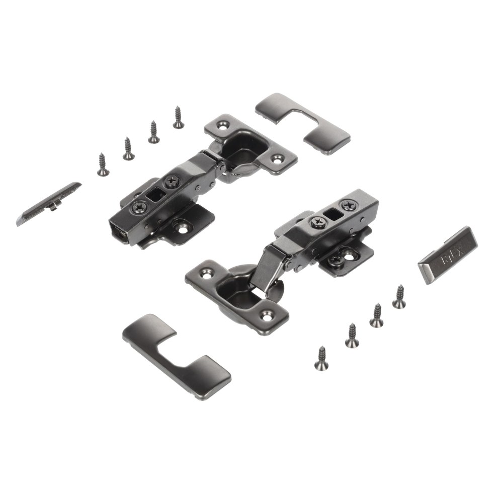 Závěs Riex NC70 sada clip on, naložený, s tlumením (H0 podlož. s exc. + přísl.), tmavě šedá Závěs Riex NC70 sada clip on, naložený, s tlumením (H0 podlož. s exc. + přísl.), tmavě šedá - Závěsy nábytkové Riex závěsy