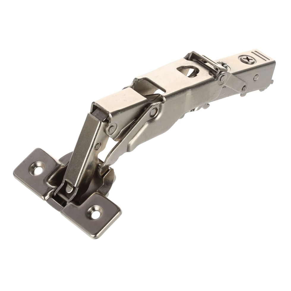 Závěs Riex NC70 clip on, naložený, 155°, bezpružinový s nuluvým přesahem Závěs Riex NC70 clip on, naložený, 155°, bezpružinový s nuluvým přesahem - Závěsy nábytkové Riex závěsy