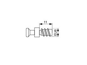 Riex JC55 táhlo spojovacího dvoj. excentru, eurošroub, 5x11 mm 2530251r