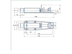 Stavěč SD 1 s gumou bílý